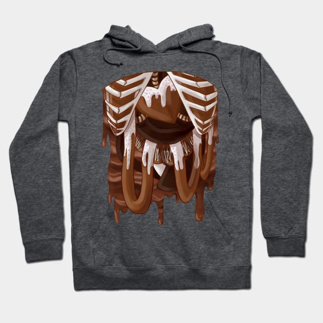 Chocolate Gore Hoodie by candychameleon